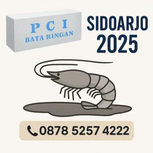 Distributor Jual Bata Ringan PCI Sidoarjo Harga Murah 2025