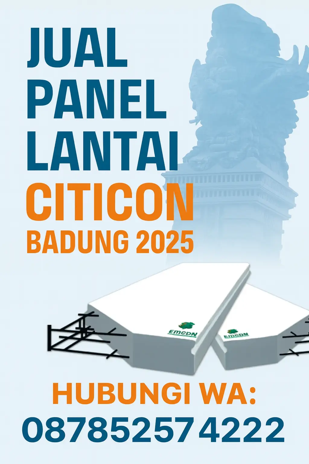Jual Panel Lantai Citicon Badung 2025 – Harga Terbaru & Jasa Pemasangan Profesional