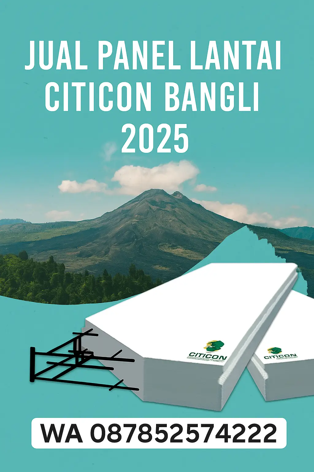 Jual Panel Lantai Citicon Bangli 2025 – Harga Terbaru & Jasa Pemasangan Profesional
