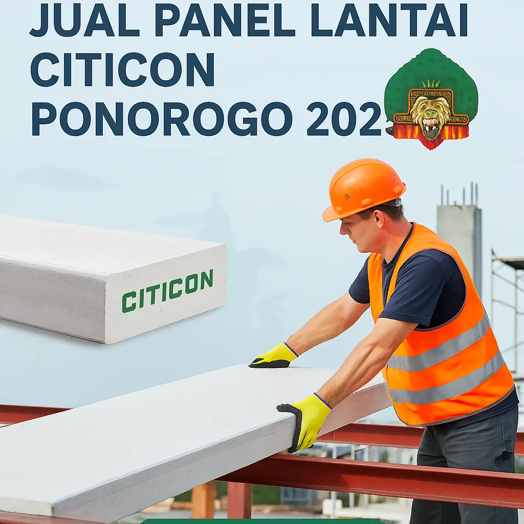 Jual Panel Lantai Citicon Ponorogo 2025 – Harga Murah, Siap Pasang