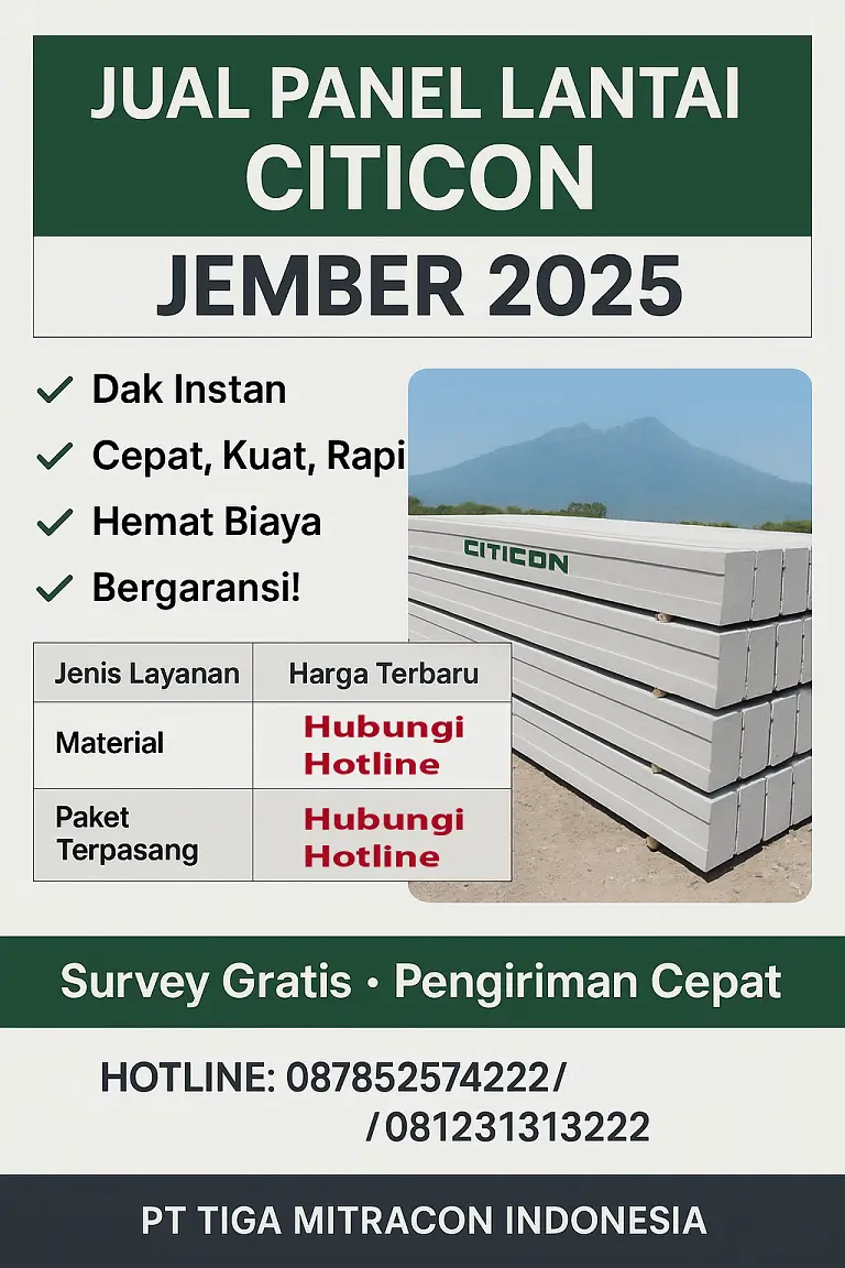 jual panel lantai citicon jember 2025