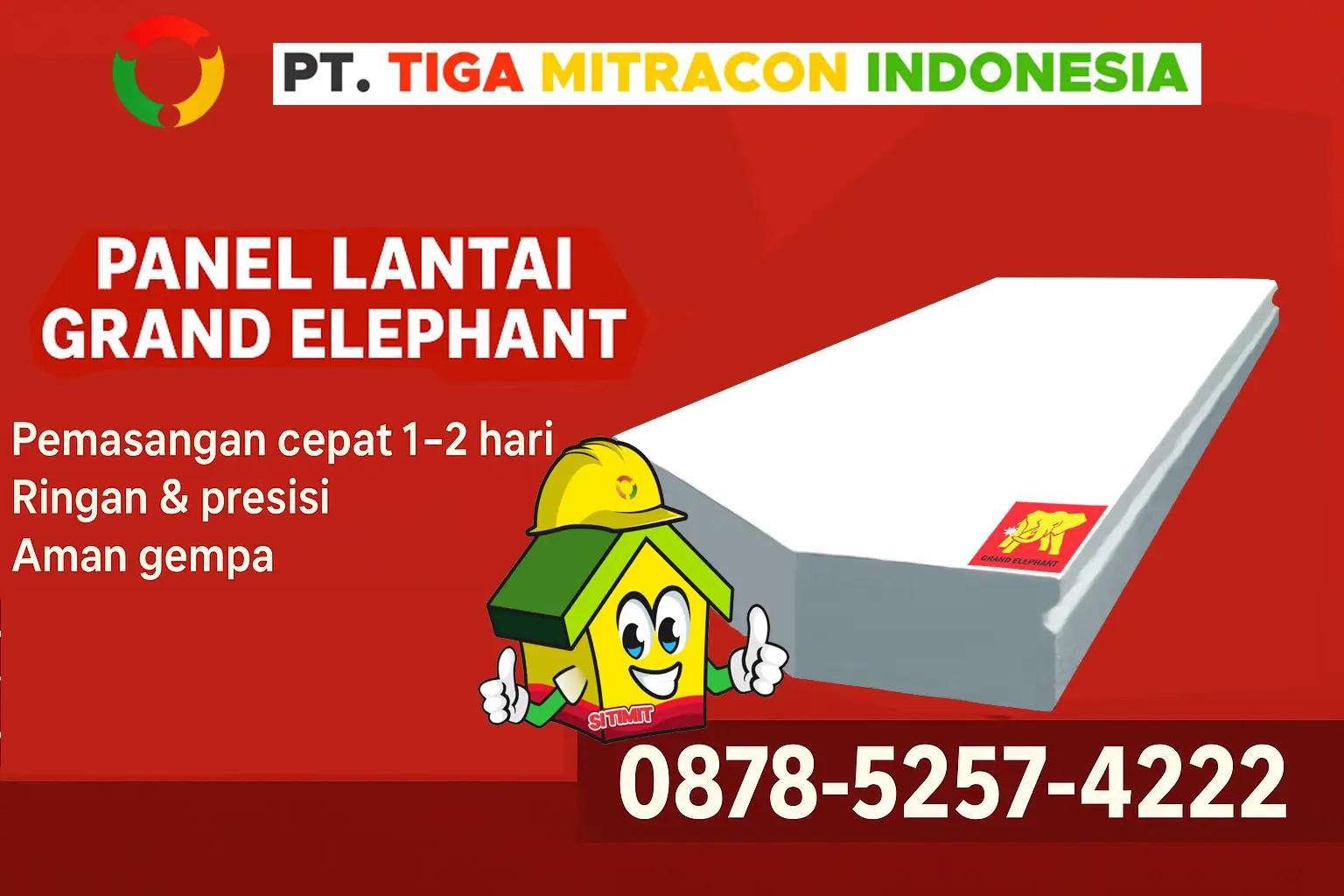 Jual Panel Lantai Grand Elephant 2025 – Pemasangan Cepat & Resmi
