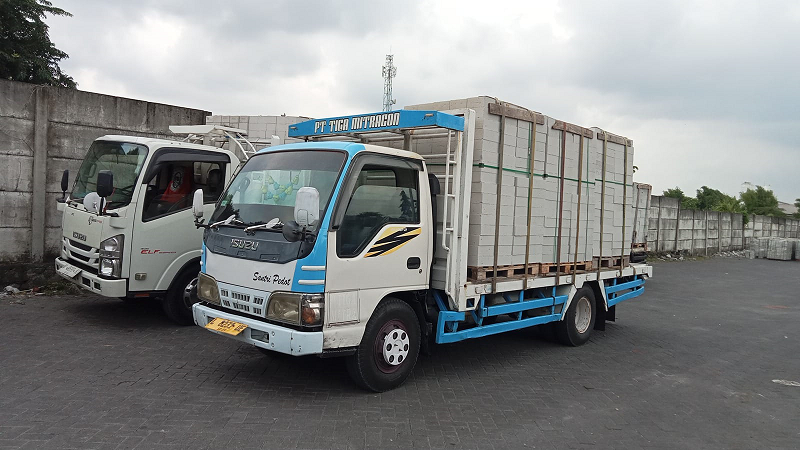 Pengiriman bata ringan citicon surabaya