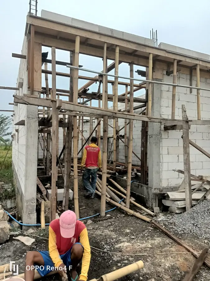 Proyek bangunan bata ringan citicon sidoarjo