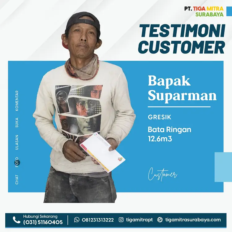 testimoni bata ringan citicon gresik