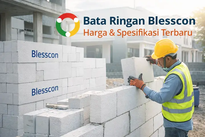 Harga dan Spesifikasi Bata Ringan Blesscon untuk proyek konstruksi di Jawa Timur dari Tiga Mitracon Indonesia