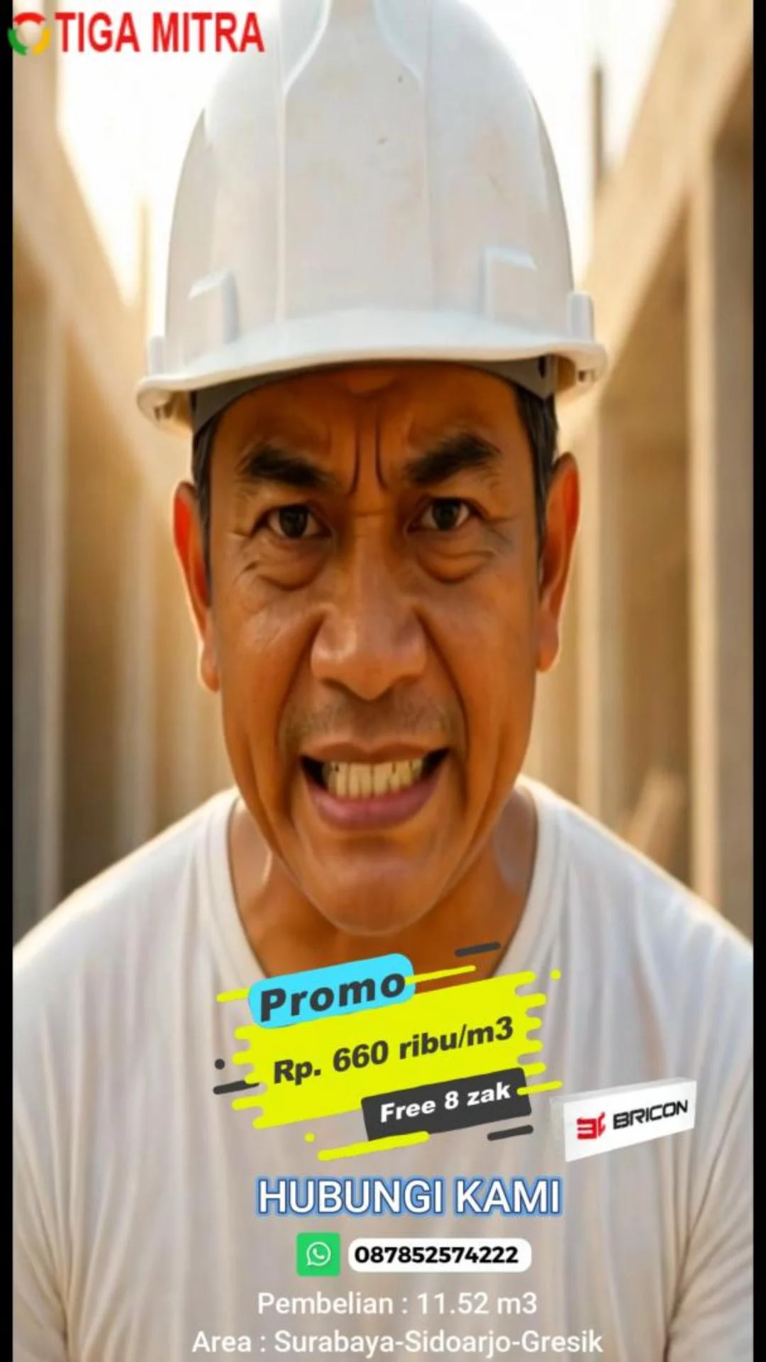 Promo Bata Ringan Bricon Gresik 25 April 2026