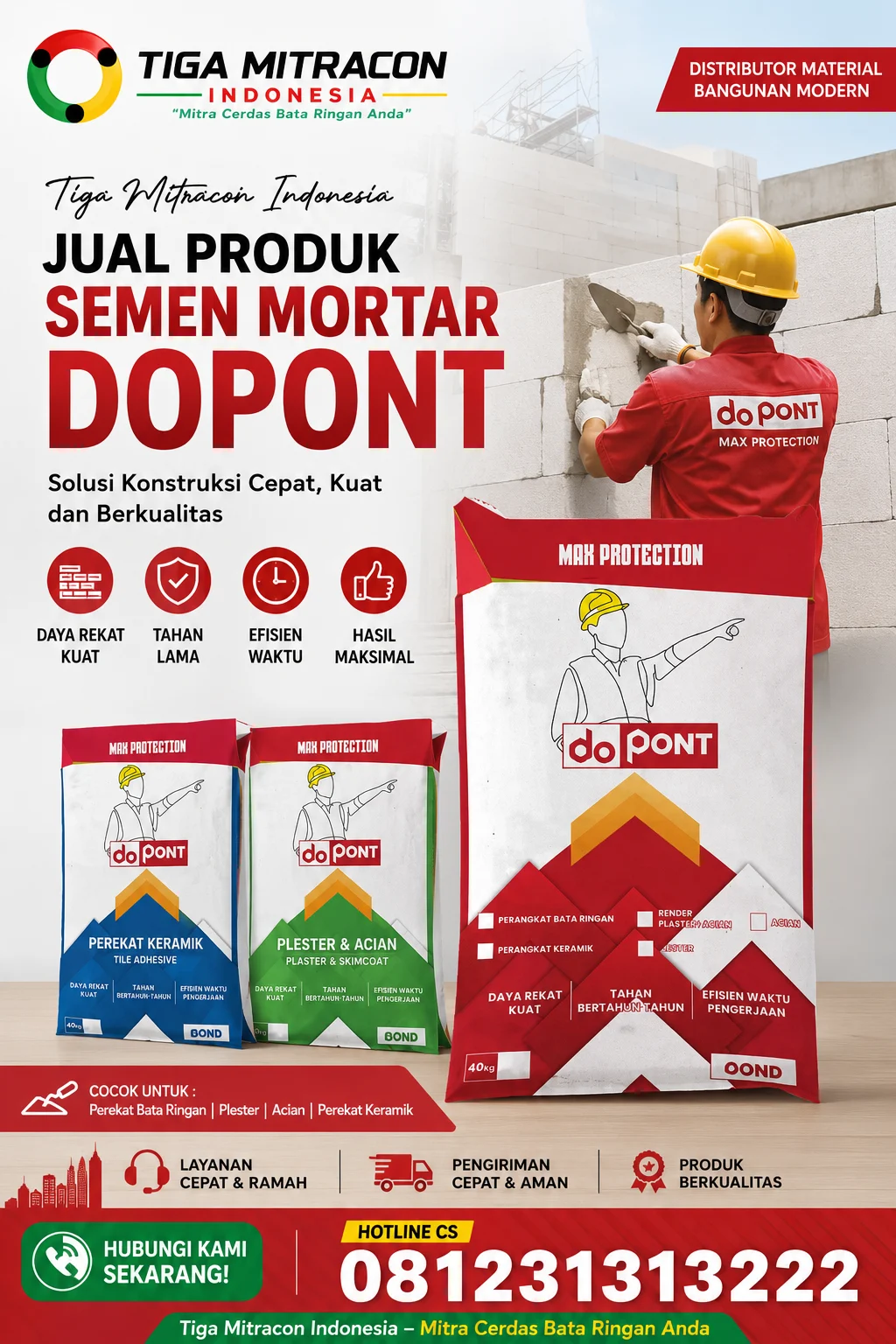 Jual Semen Mortar DoPont