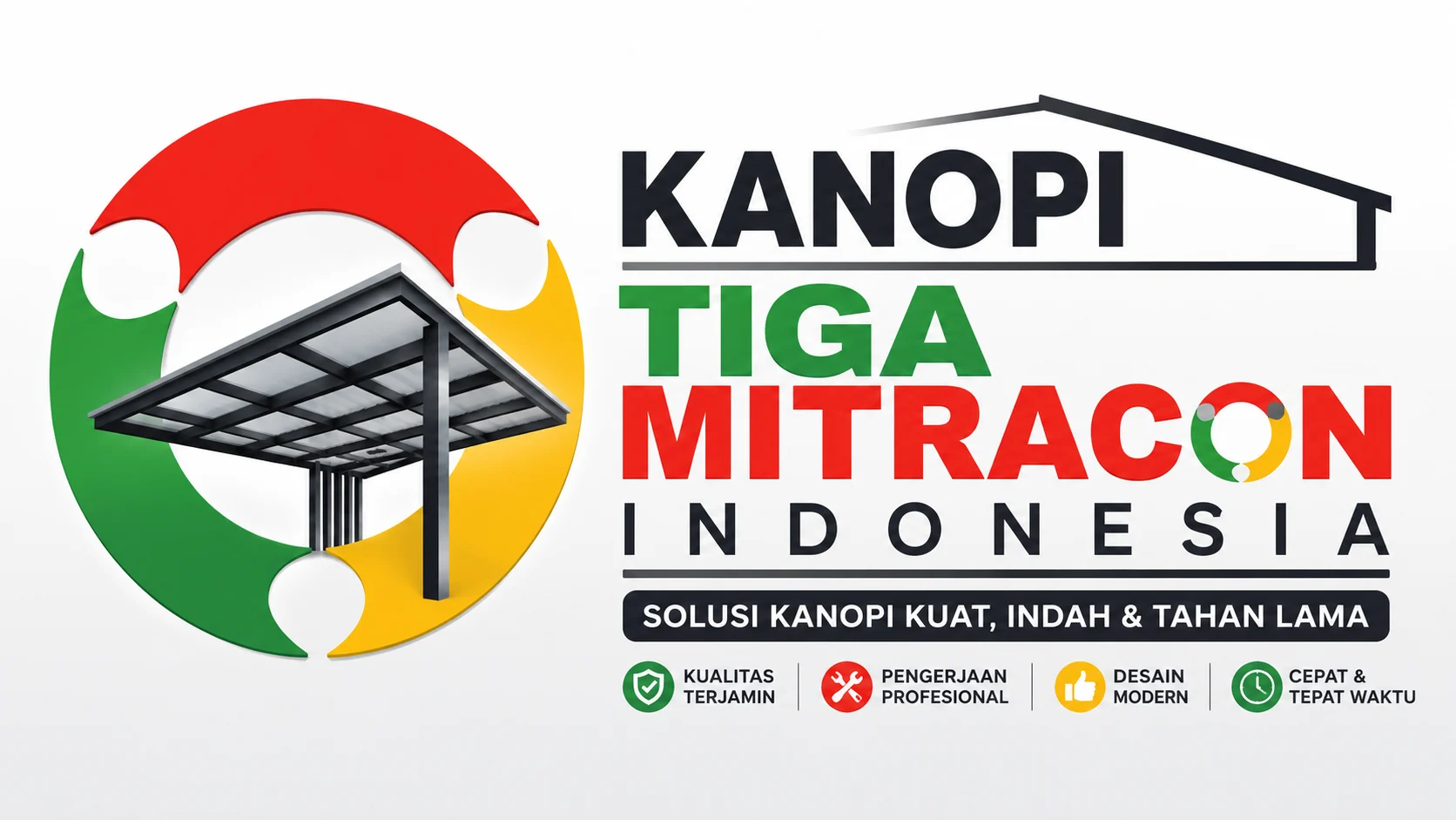 Jasa Pembuatan Kanopi Tiga Mitracon Indonesia