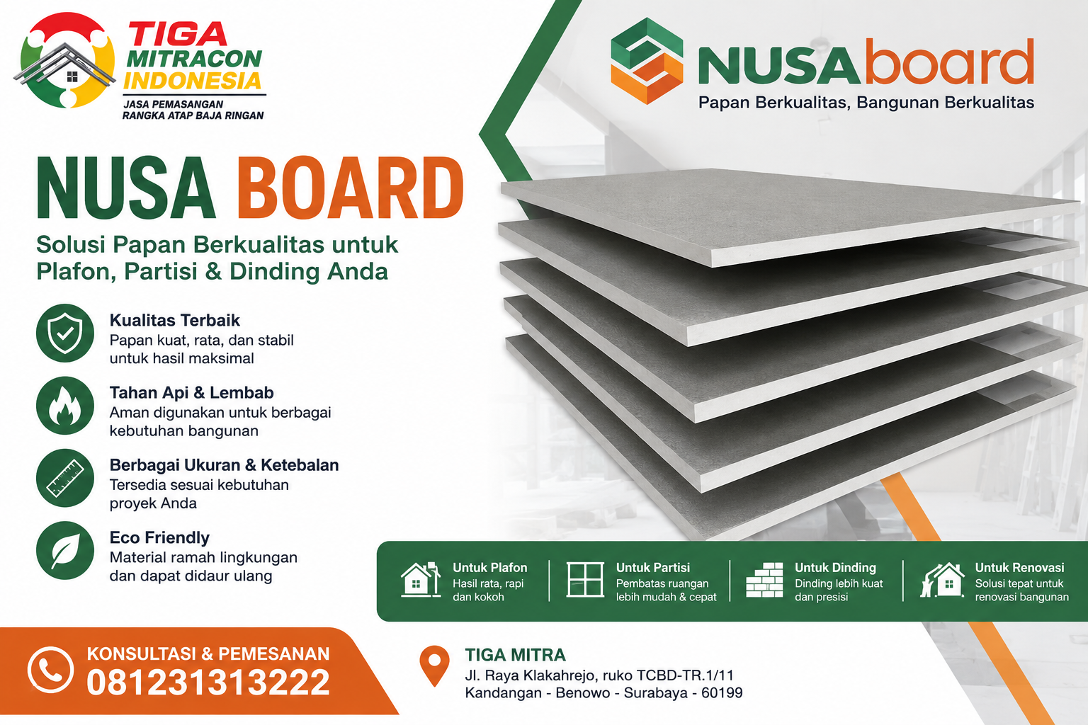 Nusa Board: Jenis, Ukuran, Fungsi, Harga