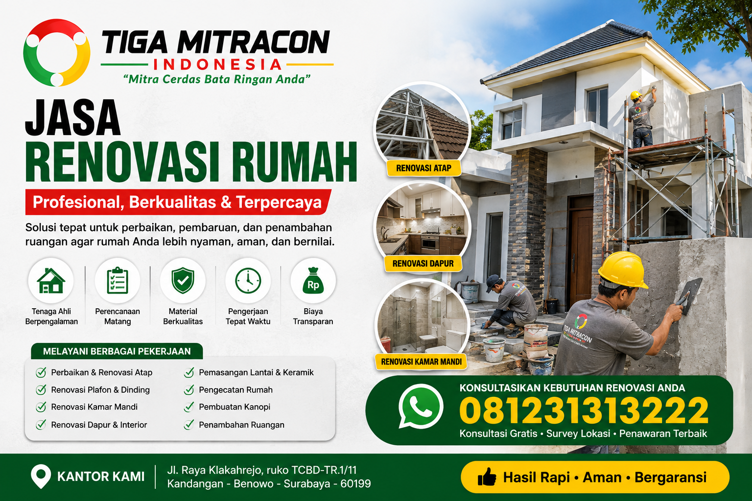 Jasa Renovasi Rumah Profesional untuk Rumah Lebih Nyaman dan Bernilai