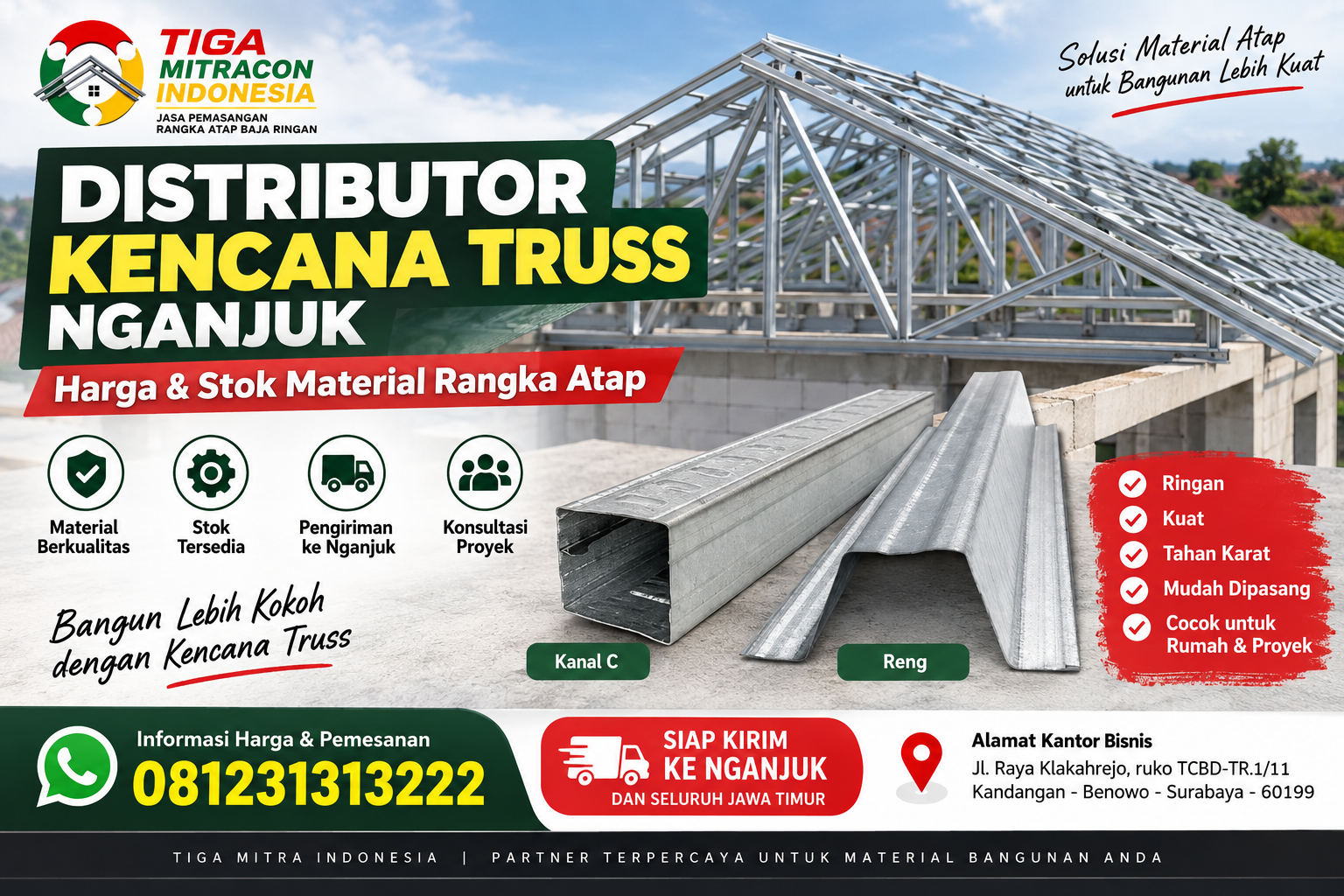 Distributor Kencana Truss Nganjuk