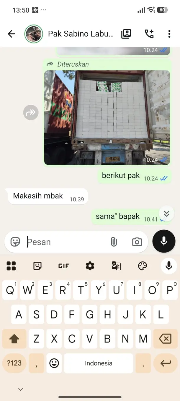 Testimoni pembelian bata ringan Citicon ukuran 10 cm sebanyak 30 kubik oleh Bapak Sabino untuk pengiriman ke Labuhan Bajo, NTT