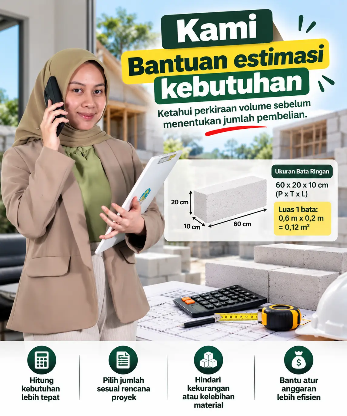 Kami Bantuan estimasi kebutuhan