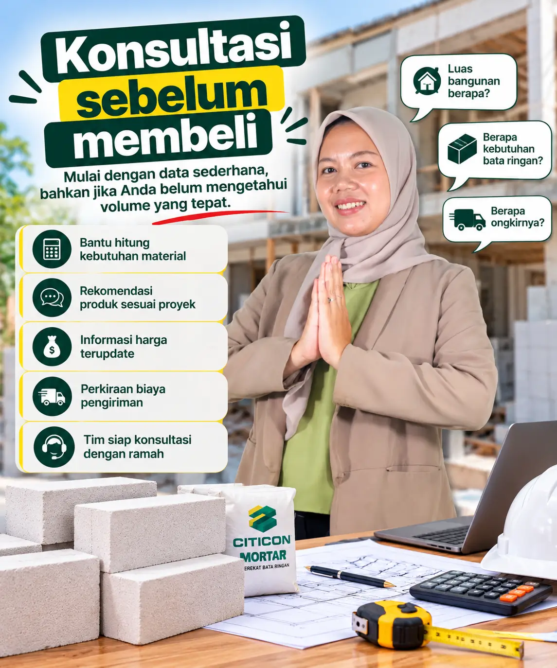 Konsultasi sebelum membeli