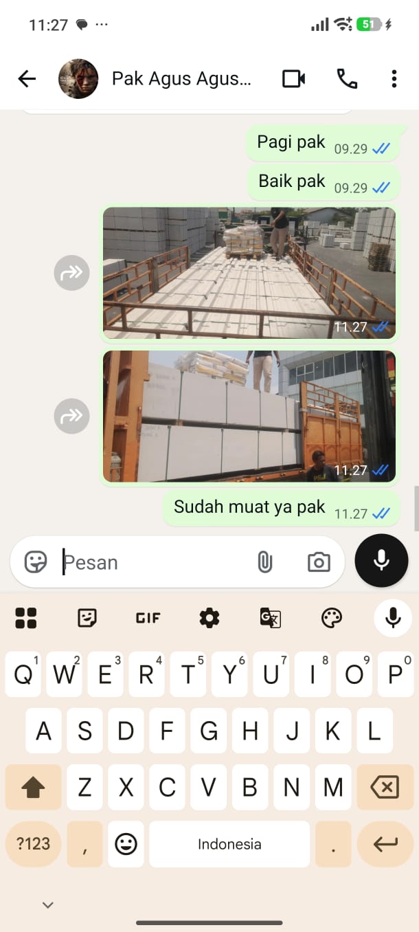 Testimoni Panel Lantai Grand Elephant 72 Pcs Kirim ke Jakarta