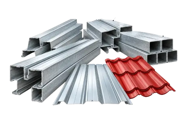 Produk galvalum Utomo Deck – Canal C, Reng Asimetris, Reng Simetris, Hollow, Atap Spandek dan Genteng Metal